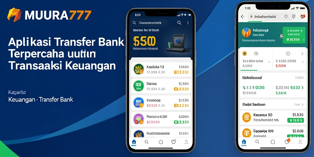 Tampilan antarmuka MUARA777 yang sederhana dan fungsional untuk Transfer Bank.